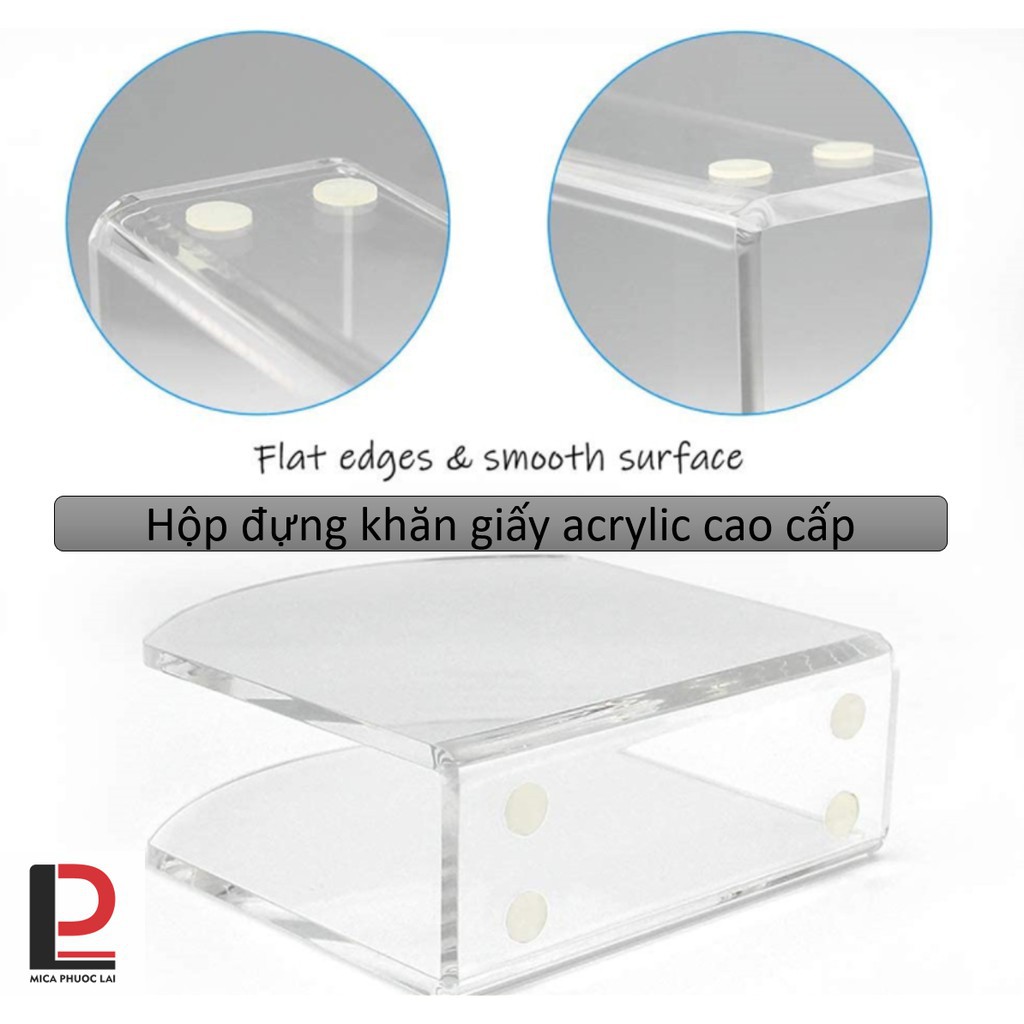 Hộp đựng khăn giấy mica chữ U ( giá tại xưởng)