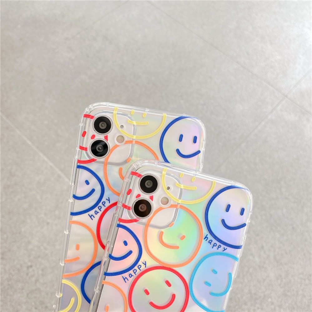 Ốp Điện thoại Tpu Mềm Họa Tiết Mặt Cười Cho Iphone 11 Pro Max X Xs Max Xr Iphone 7 Plus 8 Plus Iphone 6 Plus 6s Plus | BigBuy360 - bigbuy360.vn