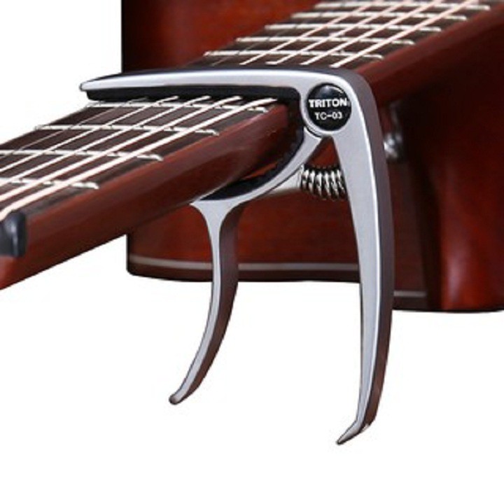 Kẹp đàn capo guitar Classic, Aucoustic cao cấp – Đủ màu sắc