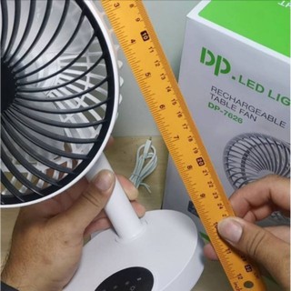 Quạt Sạc Mini Để Bàn 7626