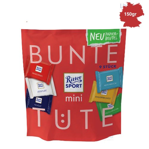 Socola Ritter Sport Mini New 150g