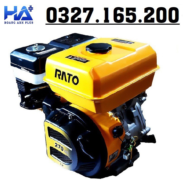 Máy Nổ – Động Cơ Xăng Rato 9HP R270RC Trục Lệch