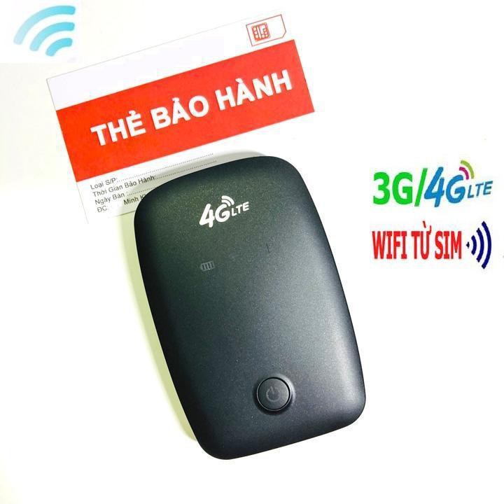 Bộ phát sóng wifi 4G từ sim- Cục phát wifi mini cầm tay -Phát wifi 4G LTE tốc độ cực cao 150 Mbps wifi siêu truy cập