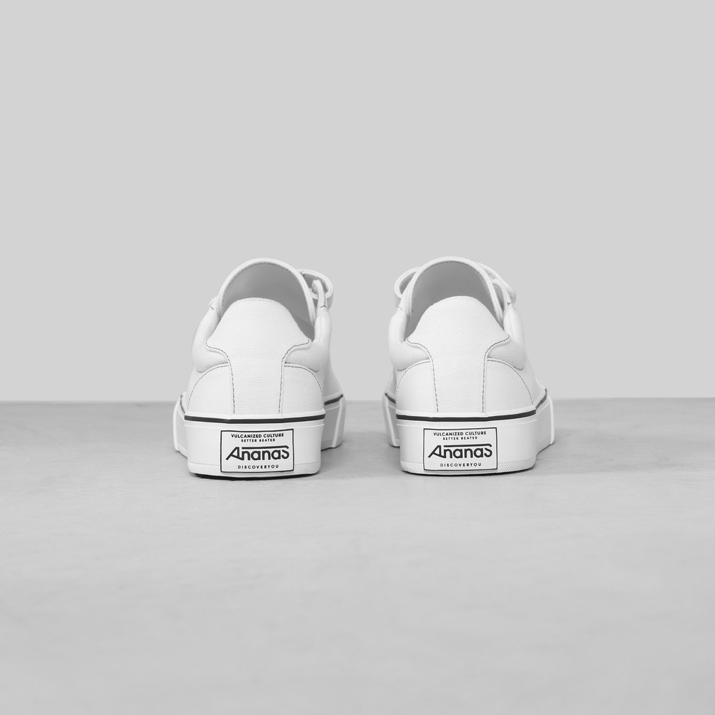 GIÀY SNEAAKER ANANAS BASAS - LOW TOP - WHITE UY TÍN.