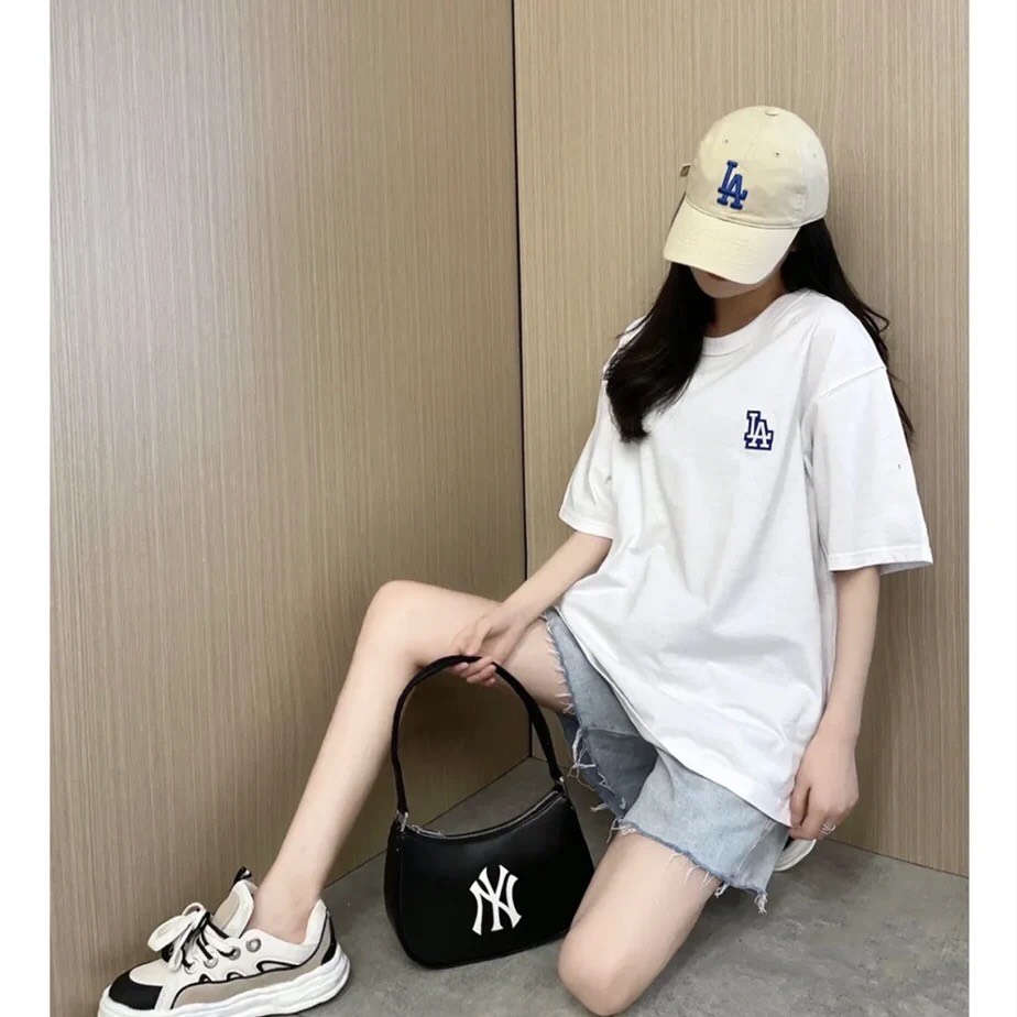 Áo phông MLB. áo thun uisex, áo  ny, chất cotton thoáng mát, form rộng, Dorystore