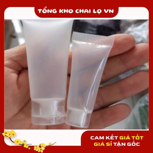 Tuýp Chiết Mỹ Phẩm ❤ SIÊU RẺ ❤ Tuýp nhựa 8ml,10ml,20ml,30ml,50ml chiết mỹ phẩm, dầu gội, sữa tắm , phụ kiện du lịch