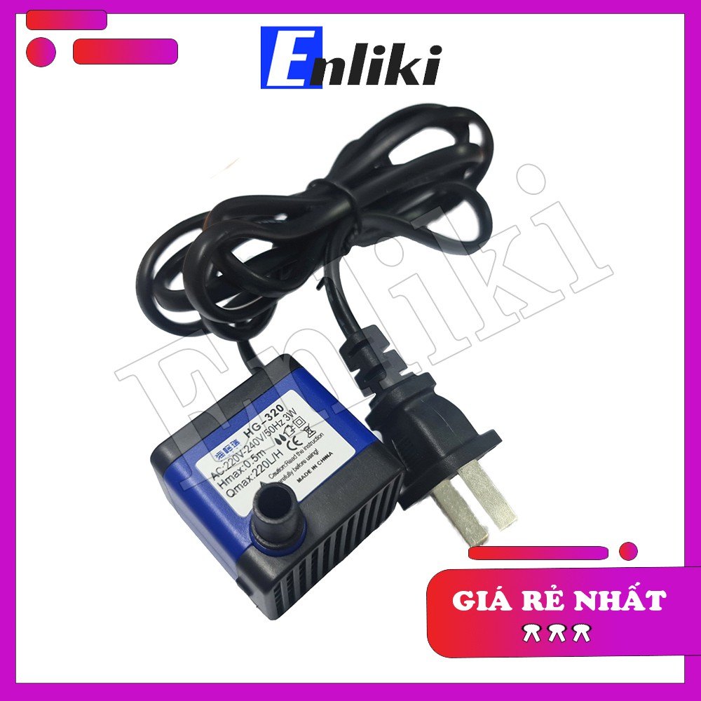 Bơm Chìm Mini 220V 3W HG-320