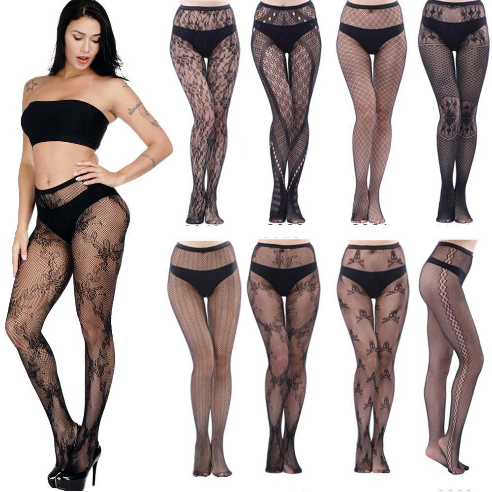 OSIER1 Tất Lưới Đen Gợi Cảm Cho Nữ