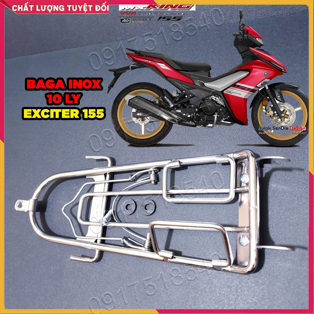 Baga 10 ly iNox Exciter 155 ( Ex 155 vva ) Ảnh thật Sp