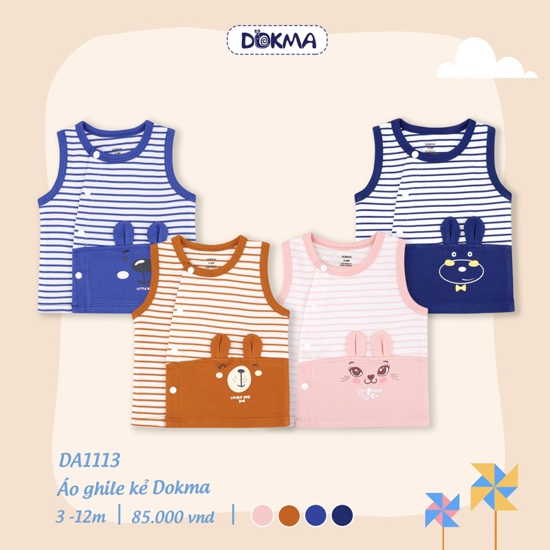 Áo gile cài lệch Dokma mềm, mịn