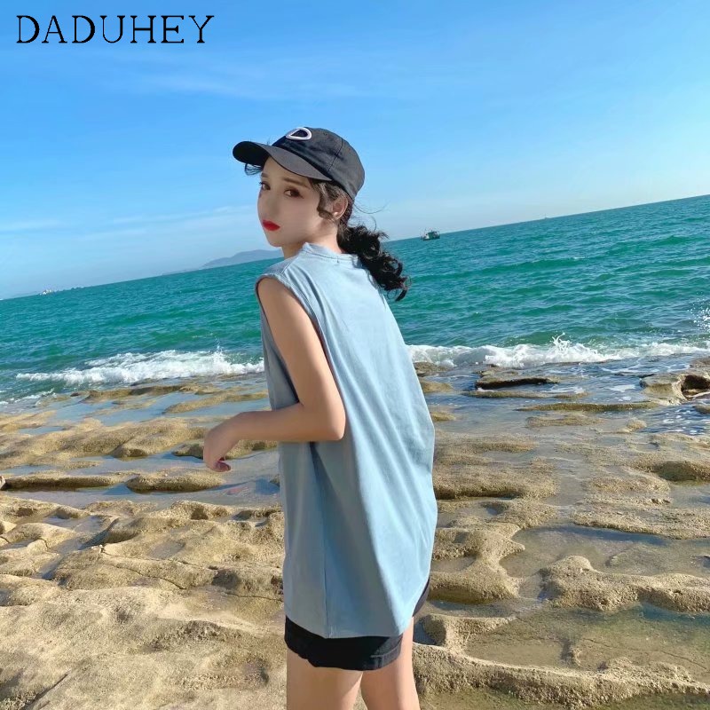 Áo thun ngắn dáng rộng cộc tay phong cách mùa hè Hàn Quốc