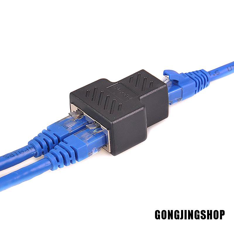 Đầu Nối Dây Cáp Mạng Rj45 1 Ra 2 Chiều