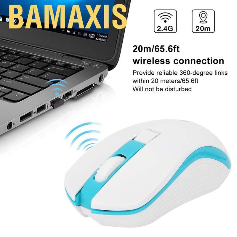 Chuột Máy Tính Không Dây Bamaxis 2.4ghz