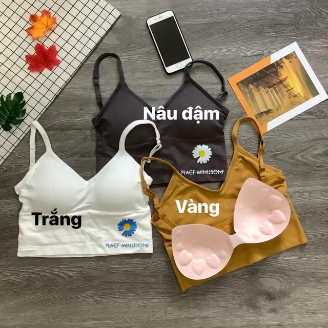 Áo bra dây hoa cúc gym,thể thao,yoga