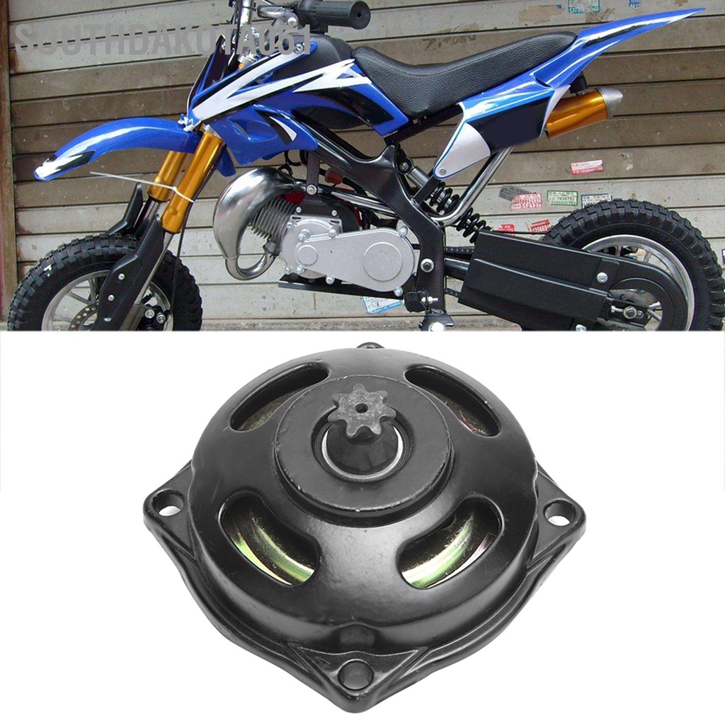 Southdakota051 Moto Clutch Bell Housing 7t Sprocket Fit cho MiniMoto 25h 47cc 49cc