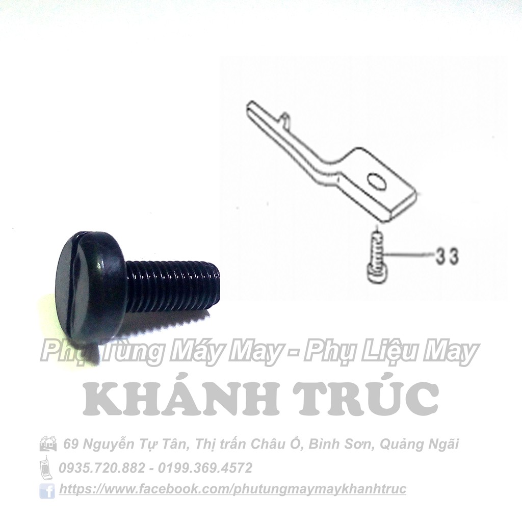 ốc đòn gánh 1kim máy may (khâu) công nghiệp