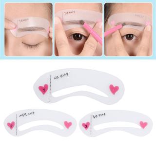 Bộ 3 Khuôn Kẻ Chân Mày Độc Đáo Tiện Dụng