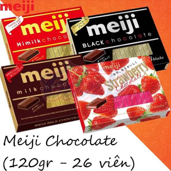 Meiji Chocolate (120gr - 26 viên)