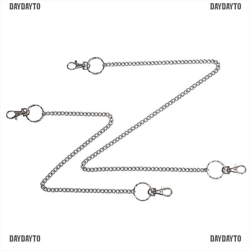 Dây Xích Kim Loại Đeo Thắt Lưng Quần Jean Phong Cách Punk Hiphop Cá Tính