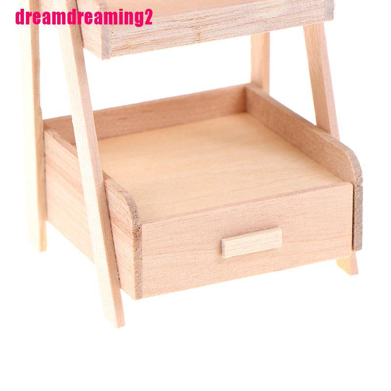 Giá Đỡ Chậu Hoa Bằng Gỗ Tỉ Lệ 1: 12 Trang Trí Nhà Búp