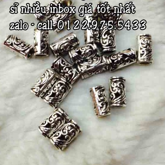 charm ống trụ lùa mẫu mới 23k = 50 gram / 1 gói ] nguyên liệu handmade giá rẻ