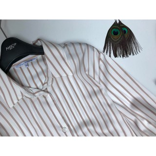[Mã SKAMLTSM9 giảm 10% đơn 99K] Sơ mi dáng dài Alalmode size 77