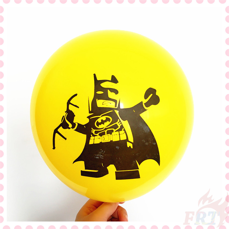 ♦ Party Decoration - Balloons ♦ 1Pc 12inch DC Superhero Batman Latex Balloons Party Needs Decor Happy Birthday Party Supplies Baby Shower Decoration