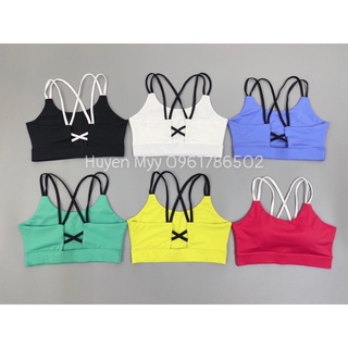 ÁO BRA TẬP ĐAN DÂY LƯNG