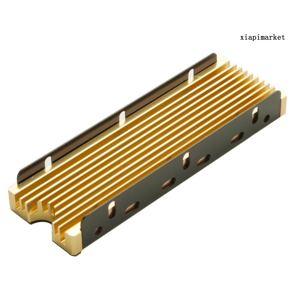 MAT_M.2 NGFF NVMe SSD Aluminum Heatsink Cooling Radiator Heat Dissipation Fin Cooler