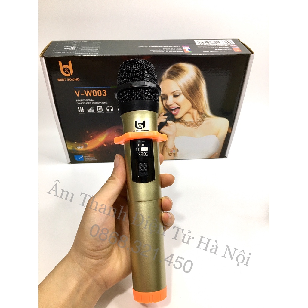 Micro Không Dây MV02 Chính Hãng Gọn Nhẹ,Chất Âm Mượt Mà,Chuyên Karaoke Gia Đình,Loa Kéo,Loa Bluetooth, Du Lịch