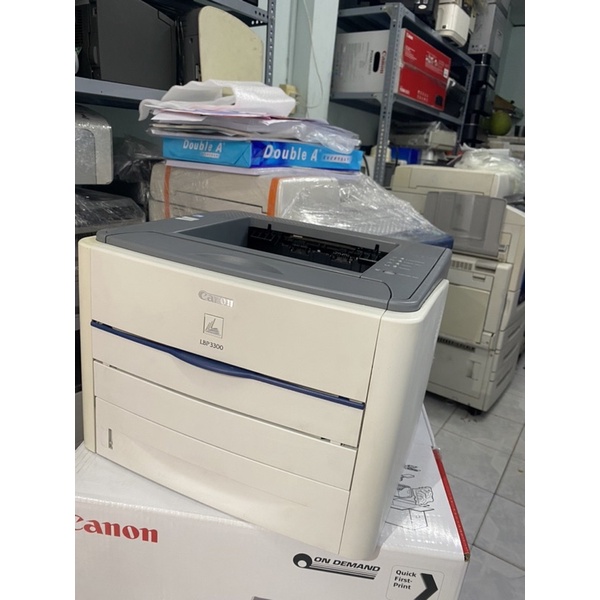 Máy in Canon LBP 3300 - Máy in 2 mặt trắng đen - bền Bỉ
