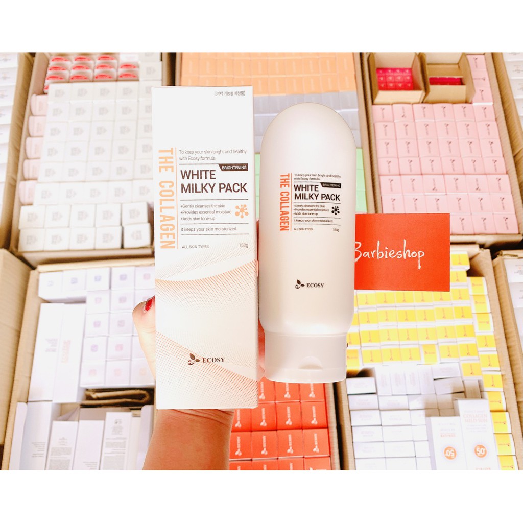 Dưỡng Body Ecosy Natural White Milky Pack