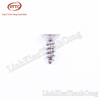 Combo 2 Gói Vít M3 10mm Mũ Phẳng (Gói 100 chiếc)