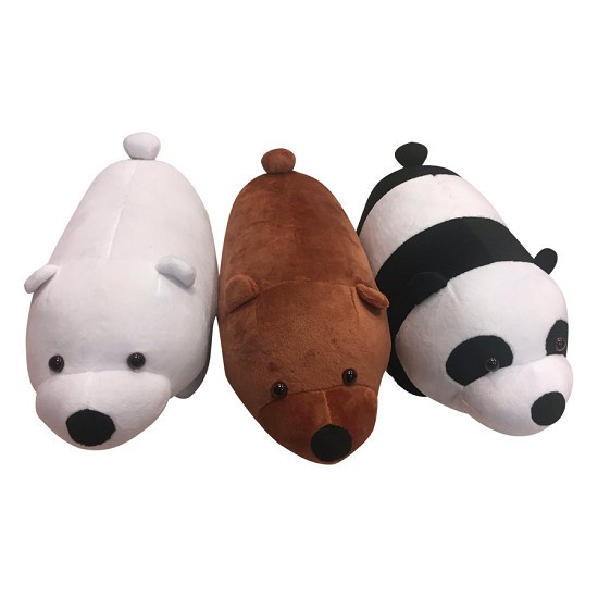 GẤU BÔNG WE BARE BEARS FULL SIZE FULL MẪU (30CM---&gt;100CM)