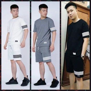 Bộ thể thao nam thun mè.