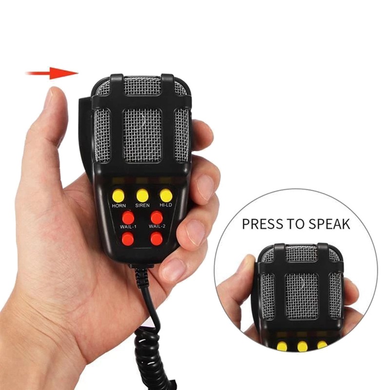 Còi Cảnh Báo 7 Âm Thanh Lớn 12V 110DB Cho Xe Hơi / Xe Tải