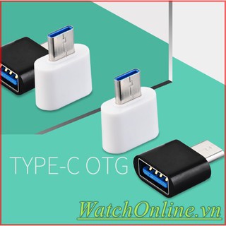 Đầu chuyển đổi otg type c sang usb otg.