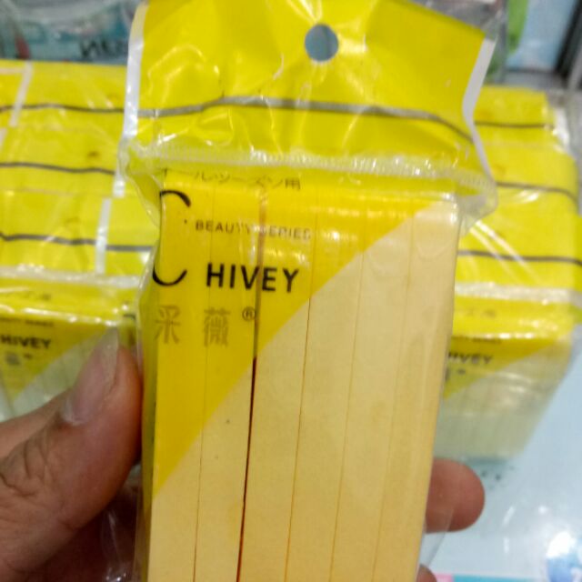 Combo 10 gói mút rửa mặt bọt biển chivey( 120 thanh)