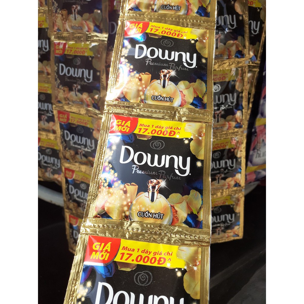 Nước xả vải Downy gói nhoe 20ml hương nước hoa cuốn hút - downy 20ml cuốn hút