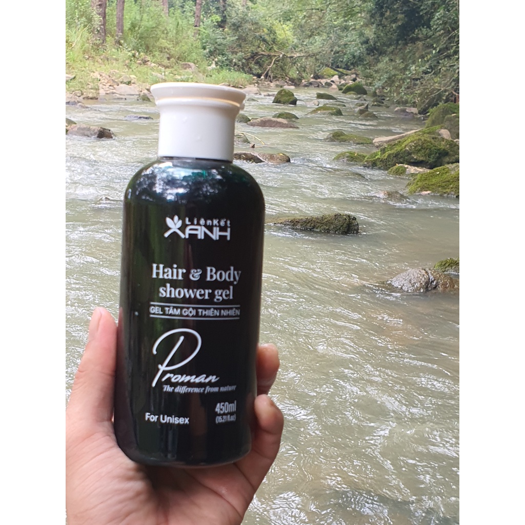 DẦU TẮM GỘI THIÊN NHIÊN PROMAN