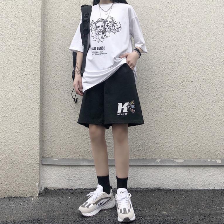 Quần short thun nam nữ DKSG, Quần Đùi Unisex QD012
