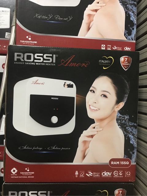 Bình nước nóng Rossi Amore RA 15 SQ Tân Á Đại Thành