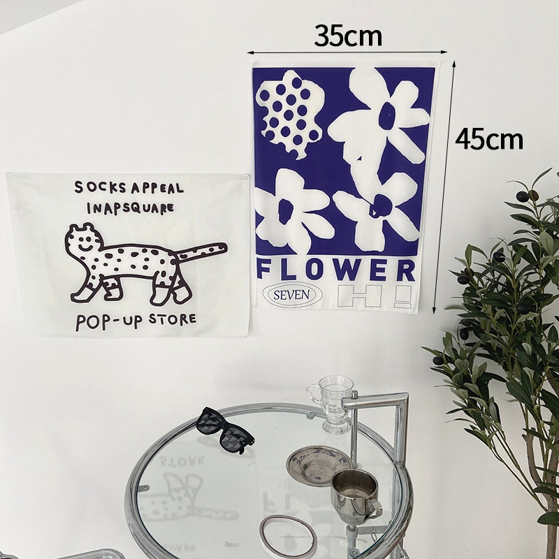 Thảm nhỏ treo tường phong cách Bắc Âu đơn giản