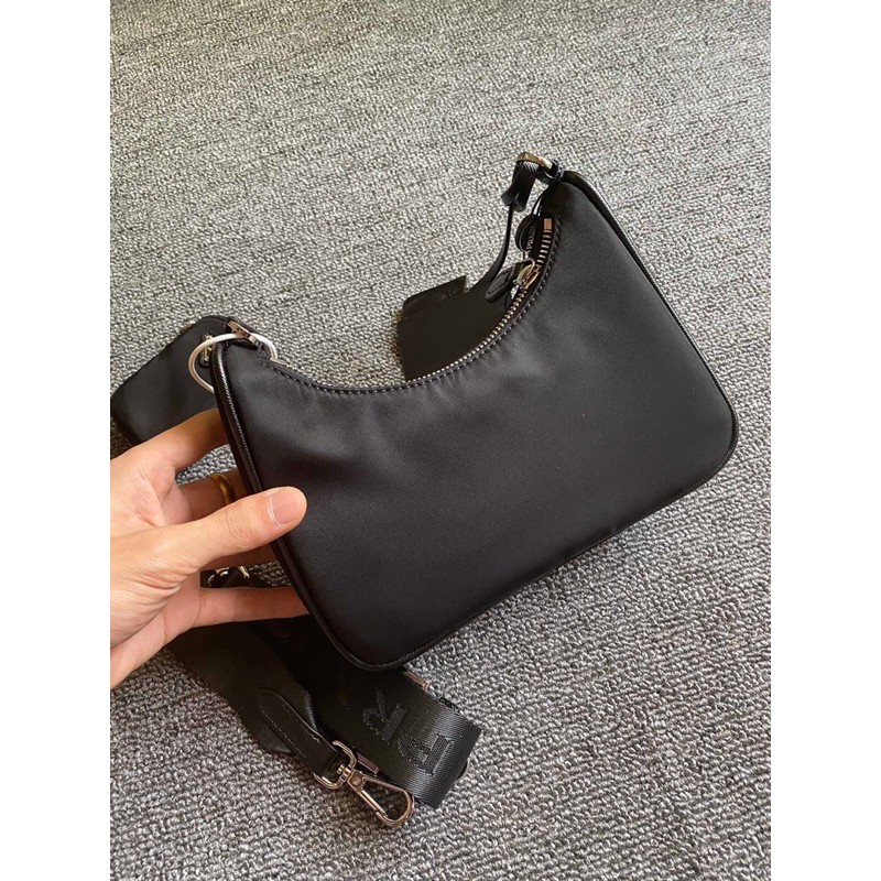 Bóp đầm Prada Hobo 1171510 cao cấp chuẩn Auth