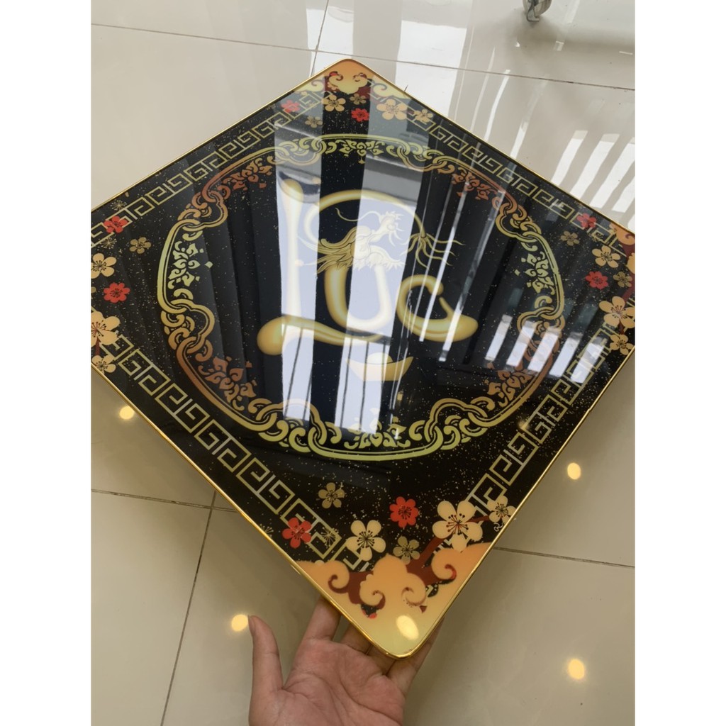 {RẺ VÔ ĐỊCH} Bộ Tranh PHÚC LỘC THỌ tráng gương pha lê sang và sáng,nhận làm theo mẫu yêu cầu | BigBuy360 - bigbuy360.vn