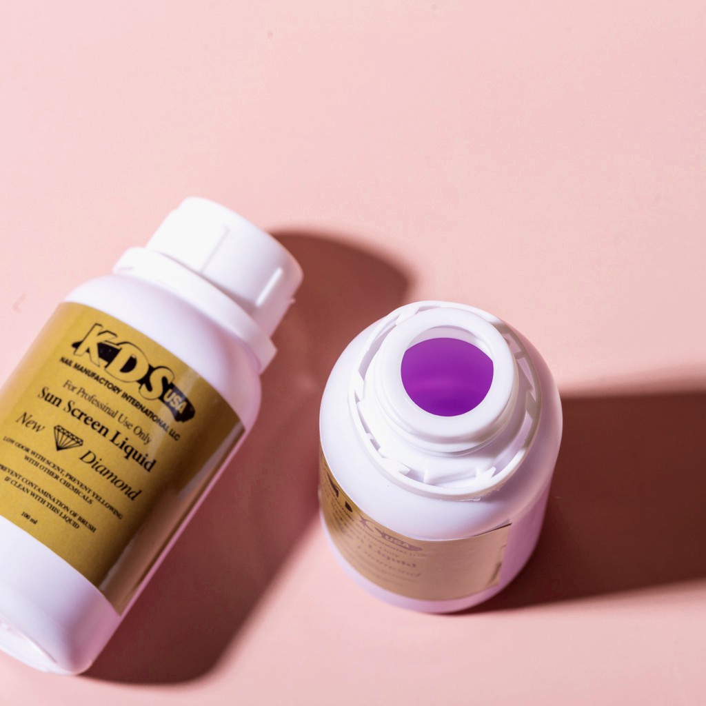 Dung dịch tím KDS chính hãng nhập khẩu từ Mỹ nguyên chất không pha- nước đắp bột nặn hoa lâu khô (100ml)