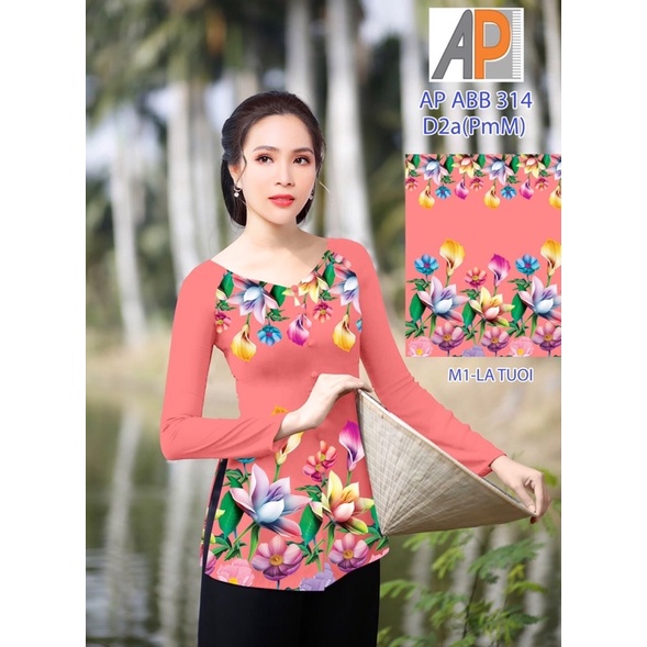 bộ bà ba in 4D (40-72kg)-bộ áo kèm quần