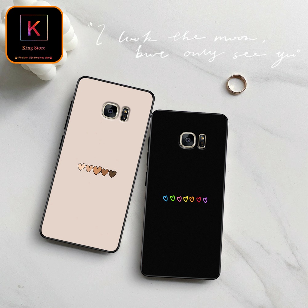 Ốp lưng Samsung S7 - Samsung S7 Edge - Ốp in hình MyHeart đáng yêu - Chất liệu TPU siêu bền