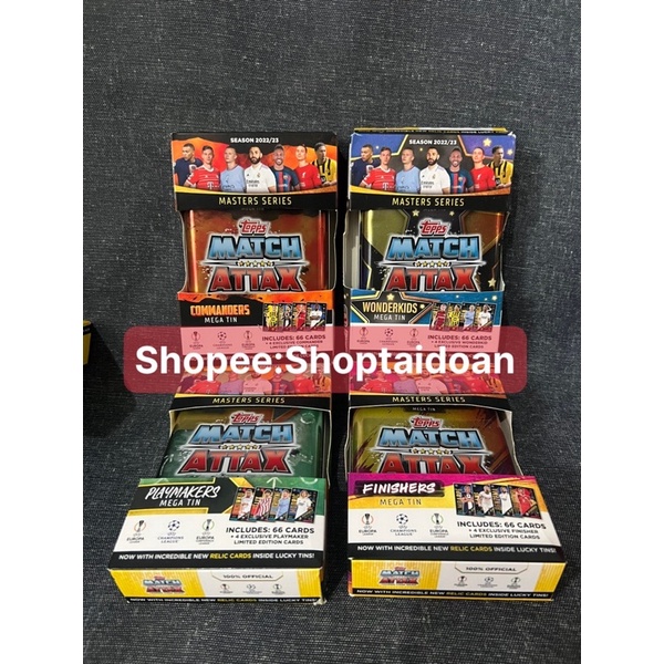 Hộp Thẻ lớn  Match Attax Champions league mùa 22/23