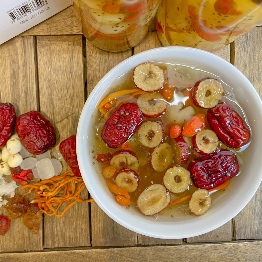 Chè Dưỡng Nhan Tuyết Yến 12 vị SET NẤU 12 - 15 BÁT - Thượng Phẩm - BẾP CHÈ VIETFARM | BigBuy360 - bigbuy360.vn